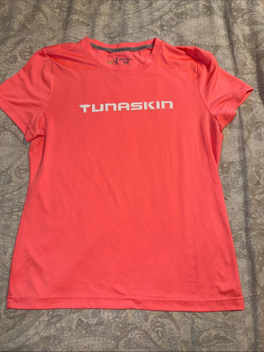 Women's Short Sleeve Active Tee — Coral